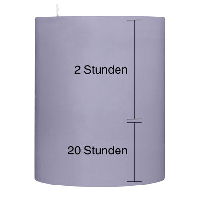 Spiral Duftkerze Blühende Flieder